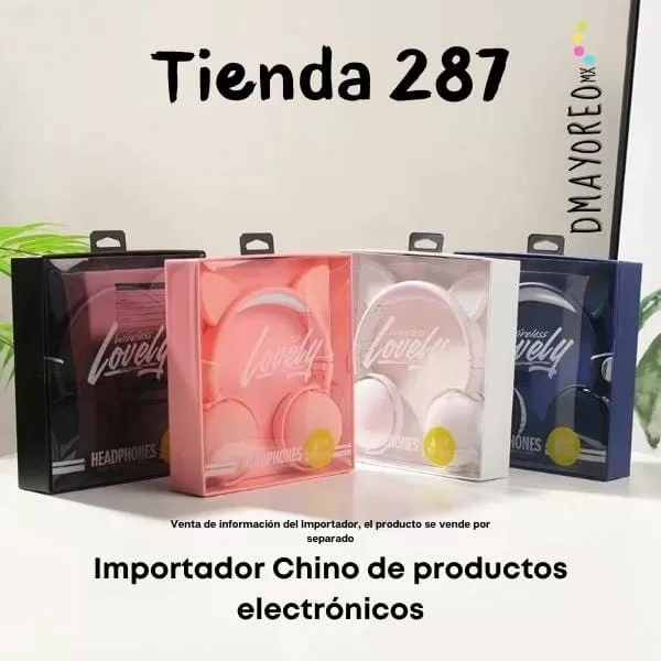 Tienda 287: Importador de audífonos gamer al por mayor 1 audifonos gamer al por mayor