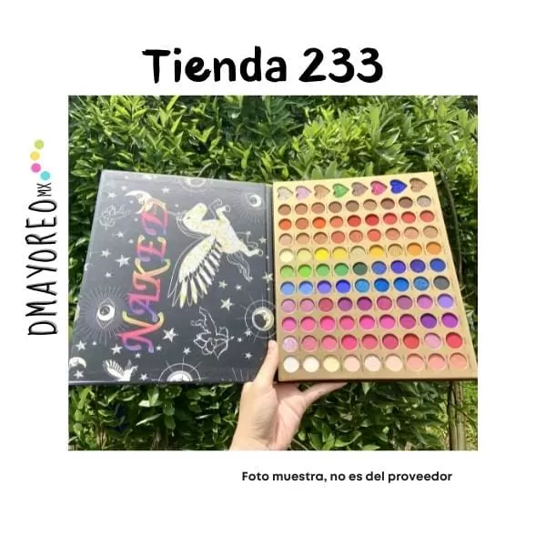 Categoría única 13 maquillaje naked por mayoreo