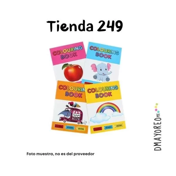 Categoría única 45 libros para colorear mayoreo