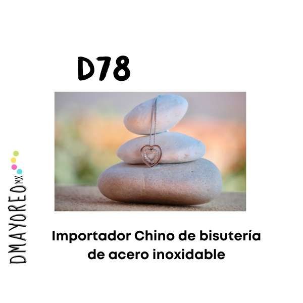 Categoría única 19 joyería de acero inoxidable por mayoreo