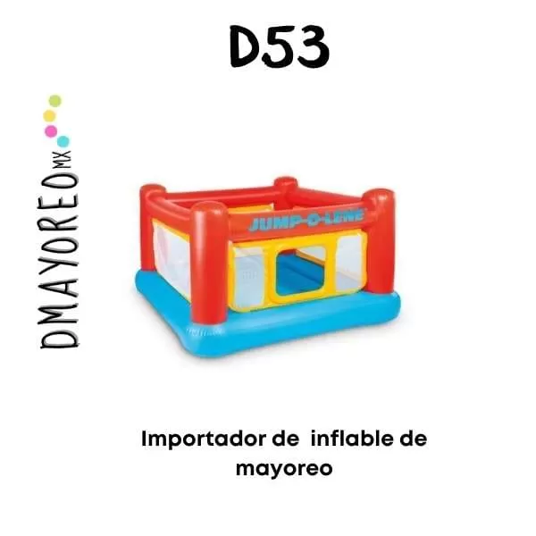 Categoría única 37 inflables de mayoreo