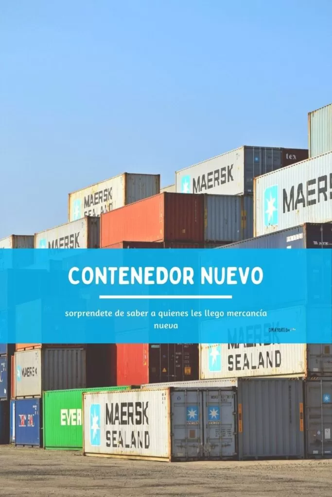 Contenedor nuevo con proveedores chinos del centro de la cdmx