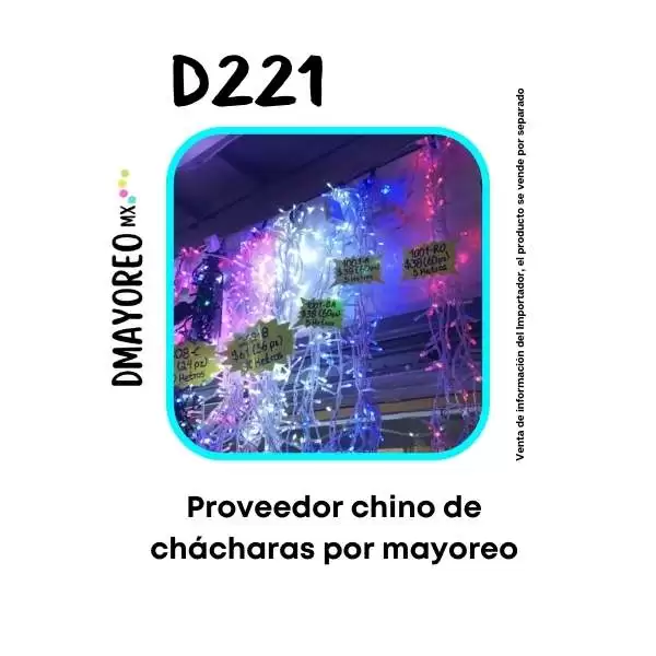 Categoría única 28 chácharas chinas