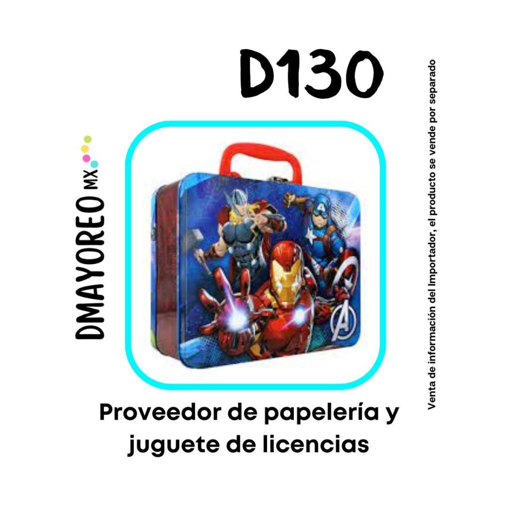lonchera metalica por mayoreo - Dmayoreomx